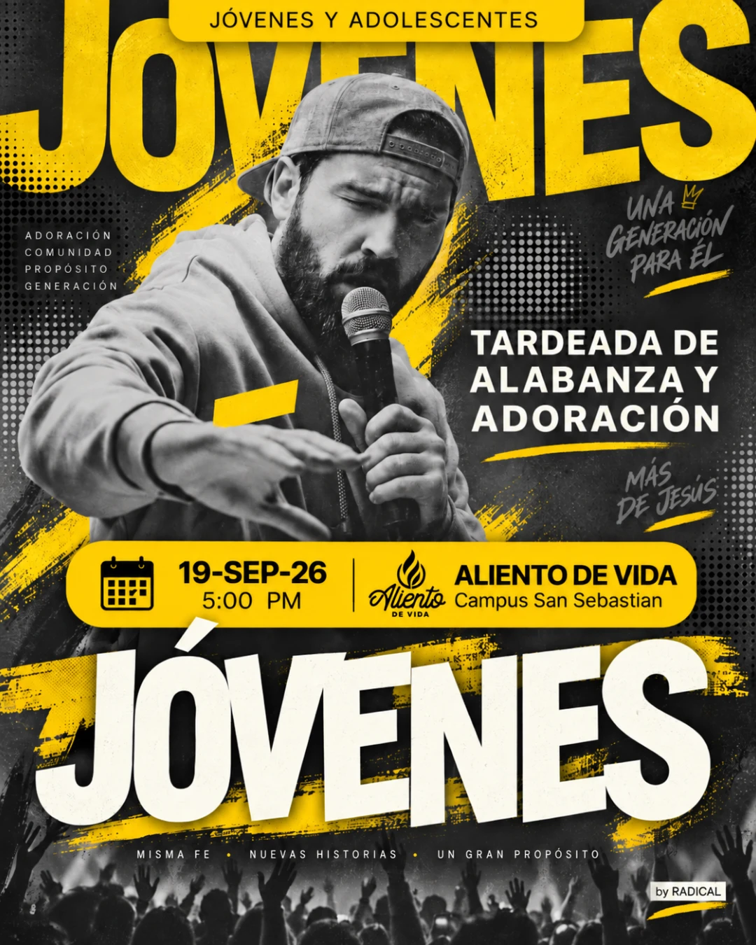 Tardeada Alabanza y Adoración Jóvenes