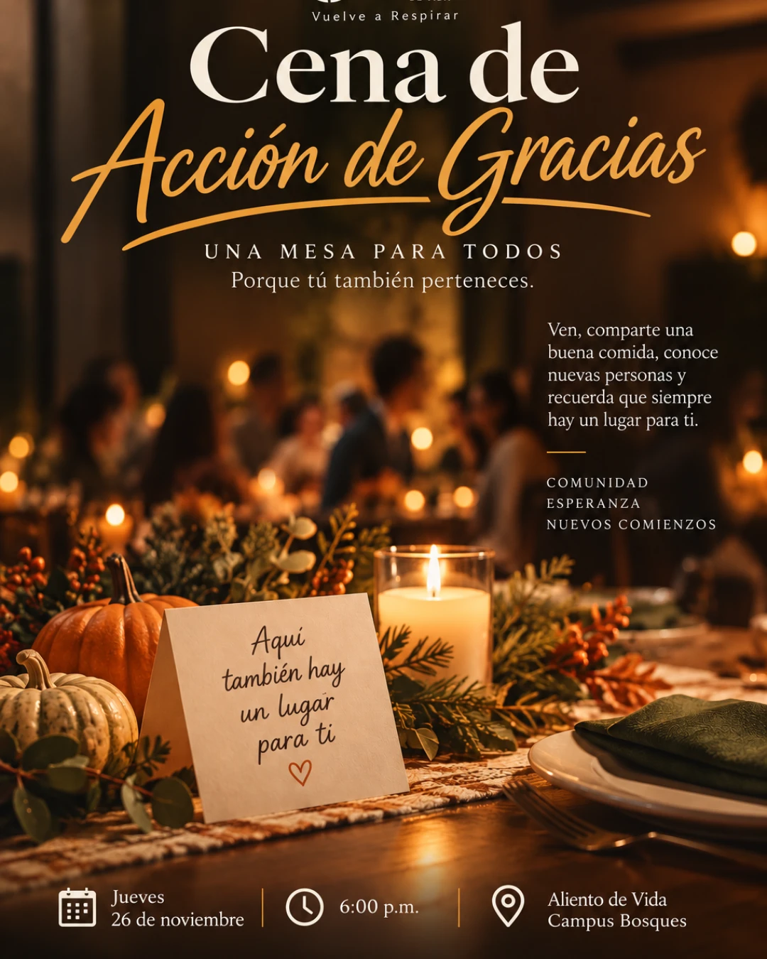 Cena de Acción de Gracias