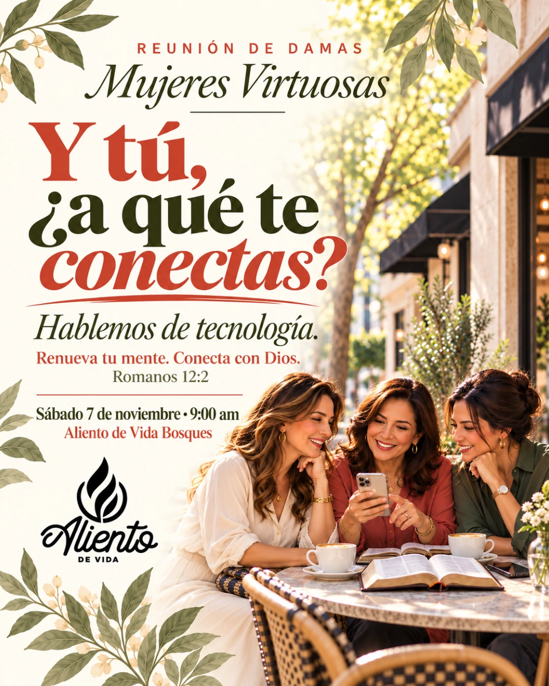 Y tú, ¿a qué te conectas? Hablemos de fe y tecnología.
