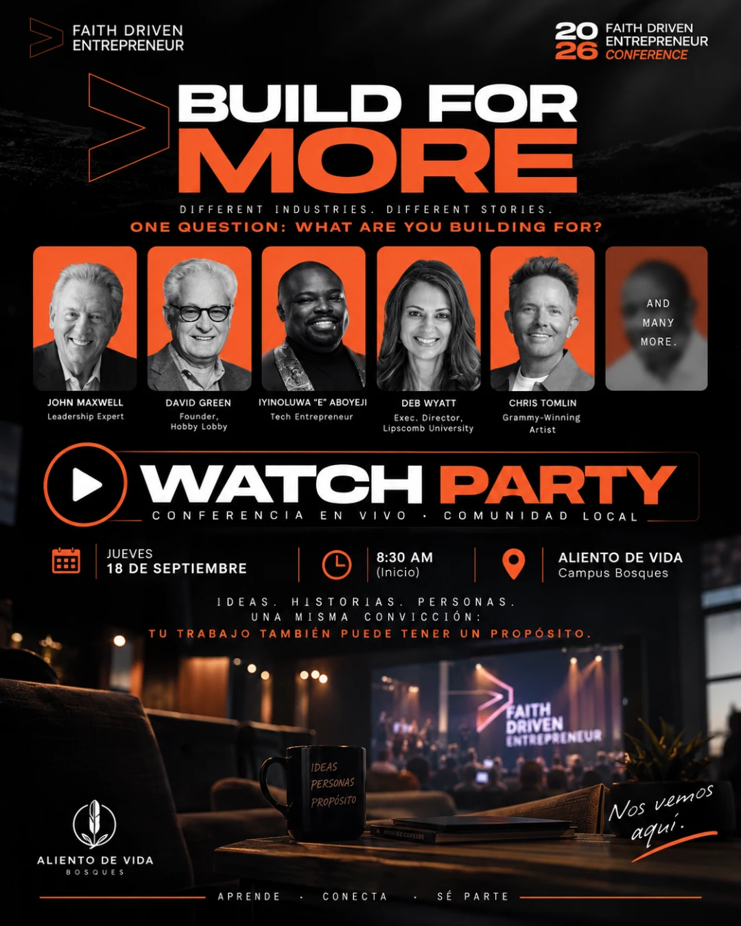 Watch Party Conferencia FDE